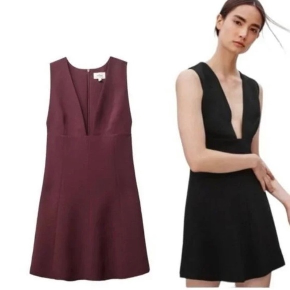 WILFRED MONTBRUN DRESS burgundy - Picture 1 of 7